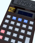 solar powered calculator